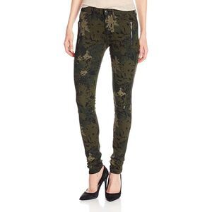 Joe's Jeans Women's Rollin Zip Pocket In Floral Size 28